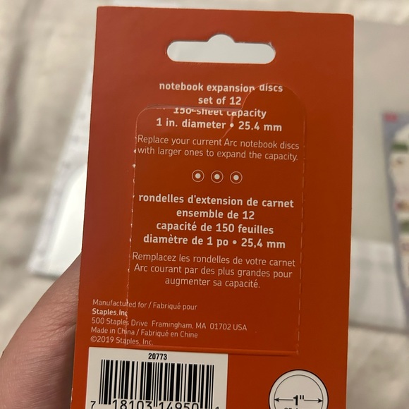 Disc bound notebook starter pack Tul/Talia/arc - Picture 8 of 9